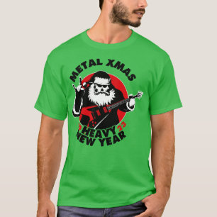 T-shirt Métal Noël Heavy Nouvel An 2023 Métal Lourd Sa