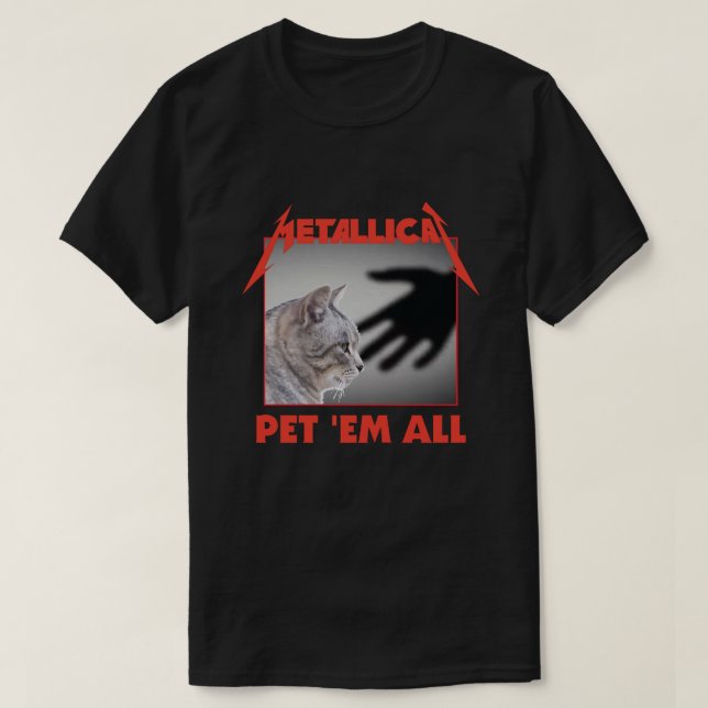 T-shirt Metallicat (Design devant)