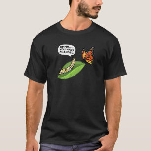 T-shirt Métamorphose du cycle de vie de la chenille Papill
