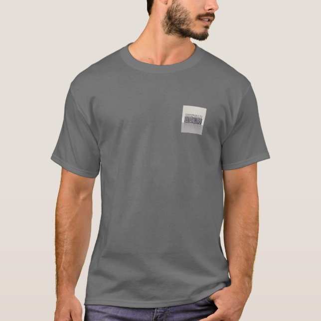 t-shirt métaphore_2_reflet (Devant)