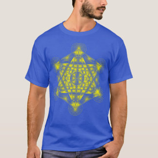 T-shirt Metatrons Chambers Jaune