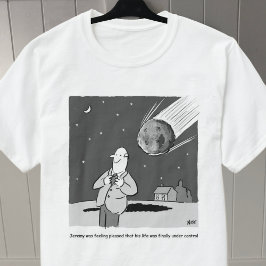 T-shirt Meteor Drôle Touchant La Catastrophe De La Terre