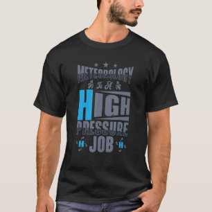 T-shirt Météorologie Météorologue Scientifique Météo F