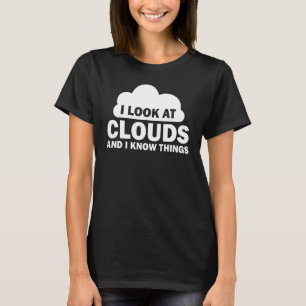T-shirt Météorologue Cool Chaser Météo Prévision Nuages