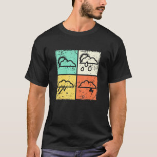 T-shirt Météorologue Nuage Météo Météo Météorologie Météor