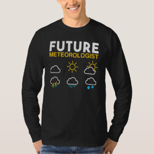 T-shirt Météorologue Prévision météorologique future Solei