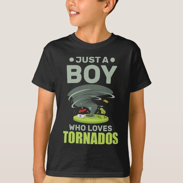 T-shirt Météorologue Tornado Veille météorologique (Devant)