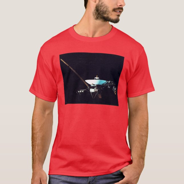 T-SHIRT MÉTIER DE L'ESPACE DE VOYAGER (Devant)