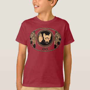 T-shirt Metis Kids Chemises Drapeau Autochtone Wol