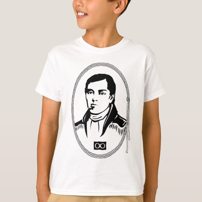 T-shirt Metis pour enfants Cuthbert Grant Chemises (Devant)