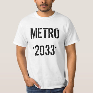 T-SHIRT MÈTRE 2033