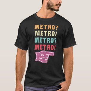 T-shirt métro de cette façon virale metro guy mème Premium