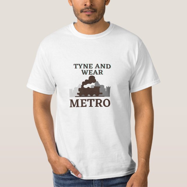 T-shirt Métro Tyne et Wear (Devant)