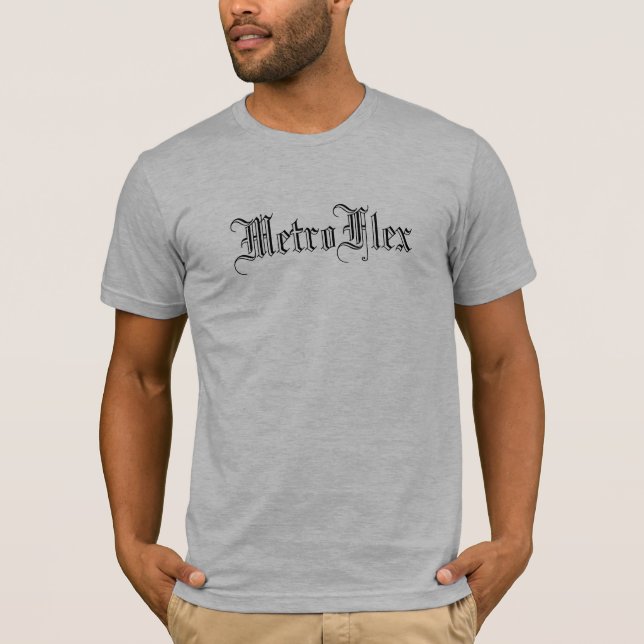 T-shirt MetroFlex "convoitise/dégoût " (Devant)