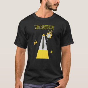 T-shirt Metrognome Bee Gnome Pun Pour Musiciens À Propos D