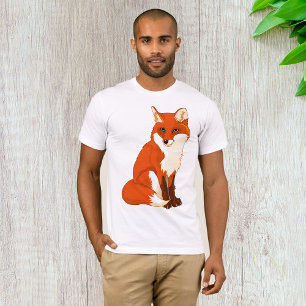 T-Shirt Mets Fox Sitting Mens