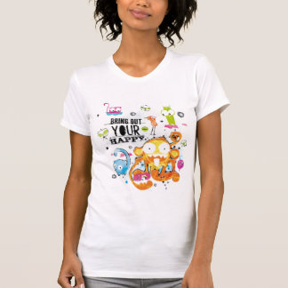 T-shirt Mettez en évidence votre chemise heureuse