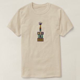 T-shirt Mettez et allez en bouteille