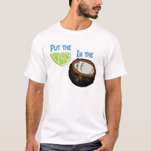 T-shirt Mettez la chaux dans la noix de coco !