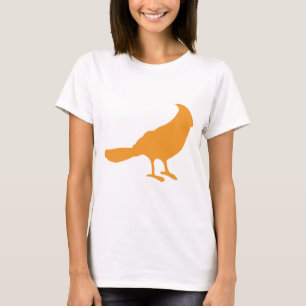 T-shirt Mettez un oiseau là-dessus (l'orange)