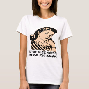 T-shirt Mettez vos grandes culottes de fille dessus et