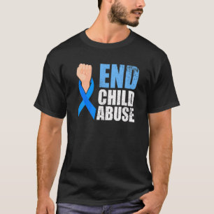 T-shirt Mettre fin à la prévention de la maltraitance des 