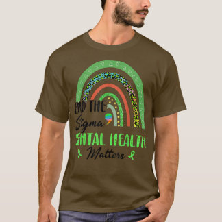 T-shirt Mettre fin à la stigmatisation de la santé mentale