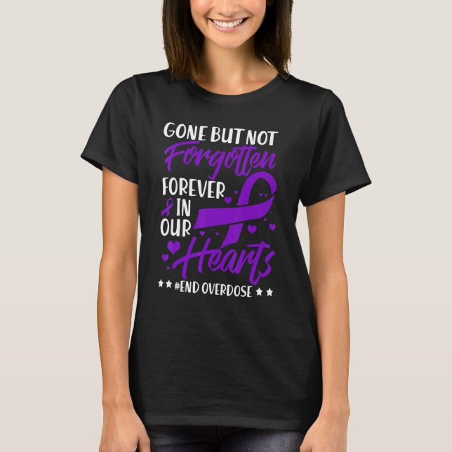 T-shirt Mettre fin à la surdose aimée d'une surdose commém (Devant)