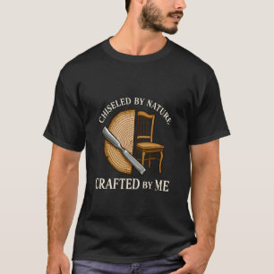T-shirt Meubles en rondins sculptés par la nature et fabri