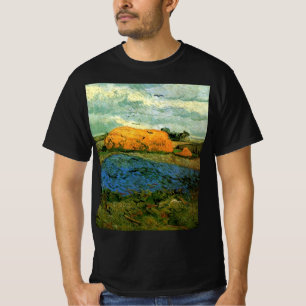 T-shirt Meules sous un ciel pluvieux de Vincent van Gogh