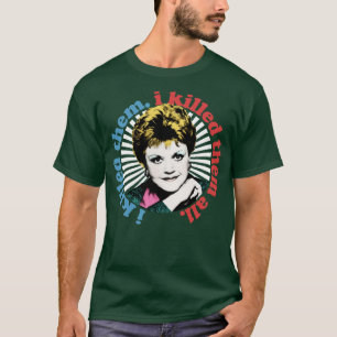 T-shirt Meurtre Elle A Écrit 80s Retro TV Design 2