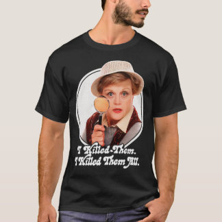 T-shirt Meurtre Elle A Écrit 80s Retro TV Design 3