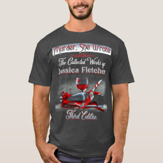 T-shirt Meurtre Elle A Écrit Les Oeuvres Collectées De Jes