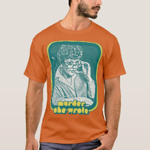 T-shirt Meurtre Elle Écrivait 1980 Retro TV Design