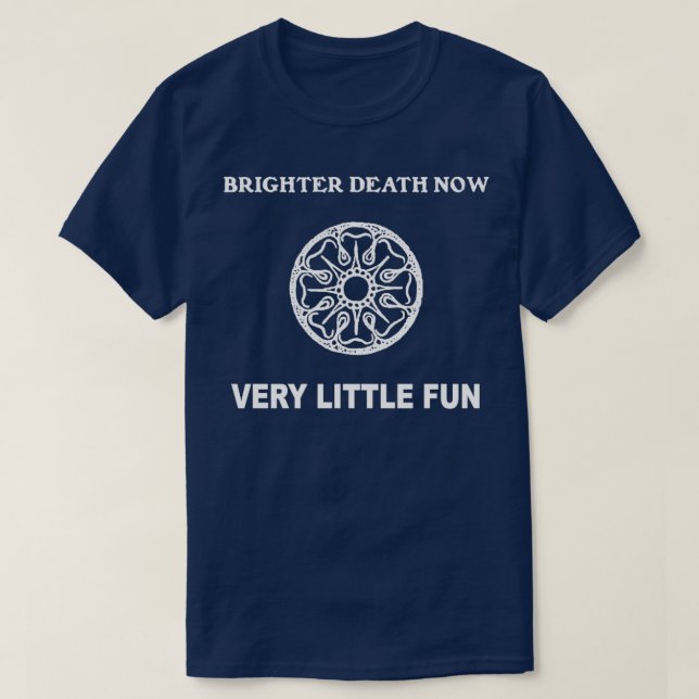 T-SHIRT MEURTRE MORT MAINTENANT TRÈS PEU AMUSANT (Design devant)