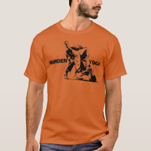 T-shirt Meurtre Yoga Combattre Sport Jiu Jitsu Bjj MIXED M