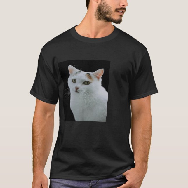 T-shirt #mewing#cute#cute#cat tehort (Devant)