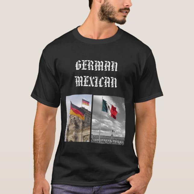 T-shirt mexicain allemand (Devant)