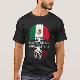 T-shirt Mexicain cultivé avec des racines péruviennes