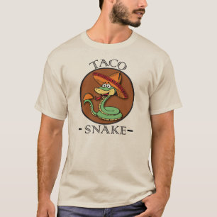 T-shirt Mexicain de tee - shirt de restaurant de serpent