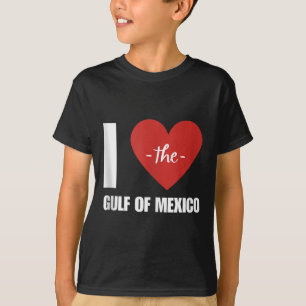 T-shirt Mexicain J'Aime Le Golfe Du Mexique Président Trum