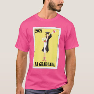 T-shirt Mexicain pour la Graduada 2021 2