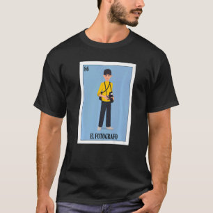 T-shirt Mexicain pour les photographes El Fotografo