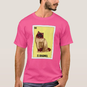T-shirt Mexicain pour les propriétaires de chats El Ragdol