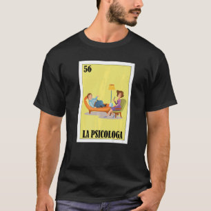 T-shirt Mexicain pour Psicologos La Psicologa