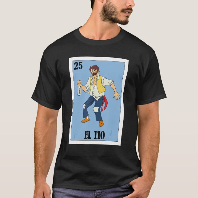 T-shirt Mexicain pour Uncles El Tio (Devant)
