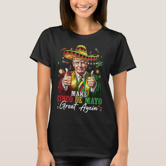 T-shirt Mexicain Rendre Fantastique Cinco De Mayo (Devant)