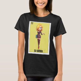 T-shirt Mexicaine pour Blonde Girls La Guera