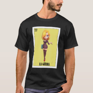 T-shirt Mexicaine pour Blonde Girls La Guera