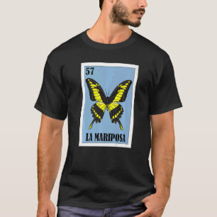T-shirt Mexicaine pour les fans de papillons La Mariposa